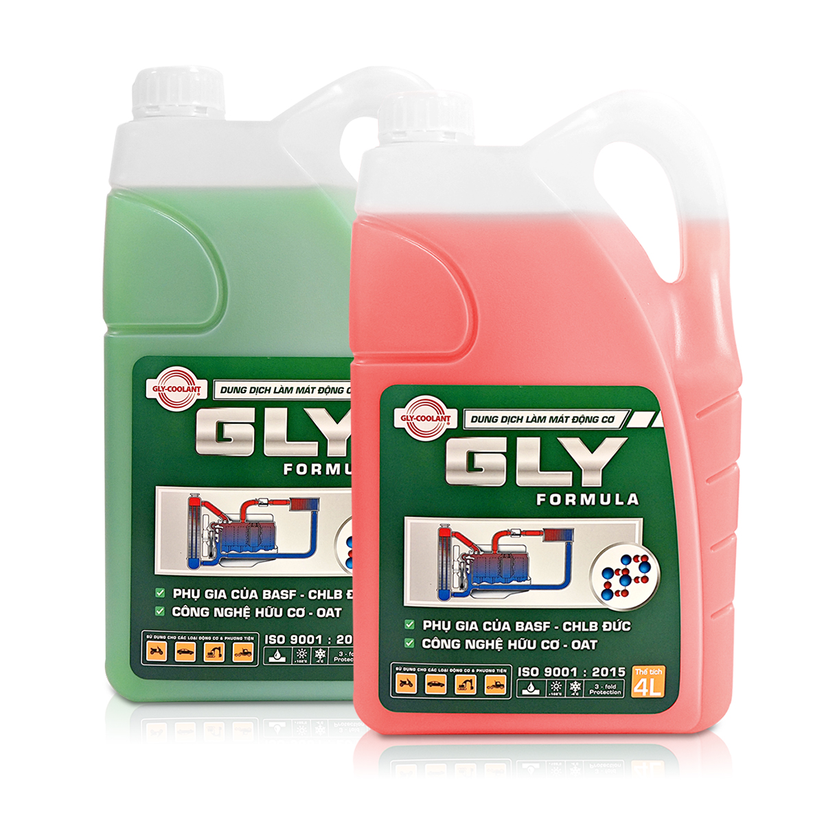 Nước làm mát Gly Coolant E30 ® - Can 4 lít